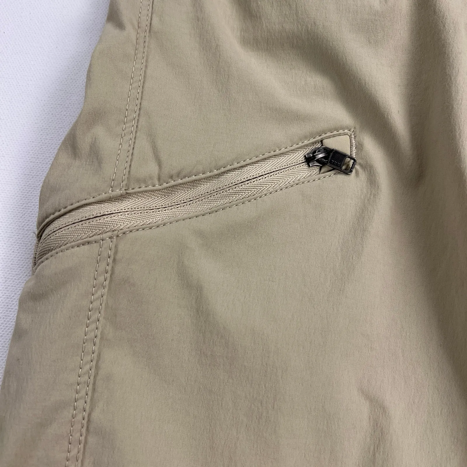 Patagonia Women’s Quandary Pants Shale Tan Lightweight Hiking Gorpcore Size 4 - Image 7