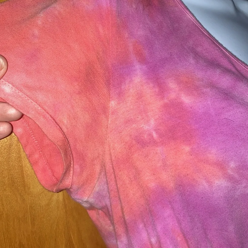 Wild Fable Pink & Orangeish Pink Tie-Dye Dress - Size Medium - Image 5