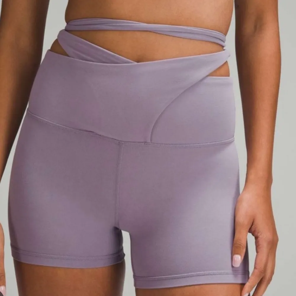 Lululemon Align Wrap Waist Short 4” 8 Purple Ash - Image 7
