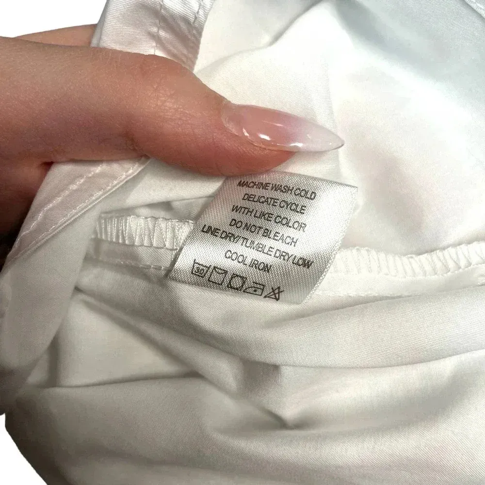 Monat Gear Monat Button Down Shirt White Start Logo‎ Size Medium - Image 13