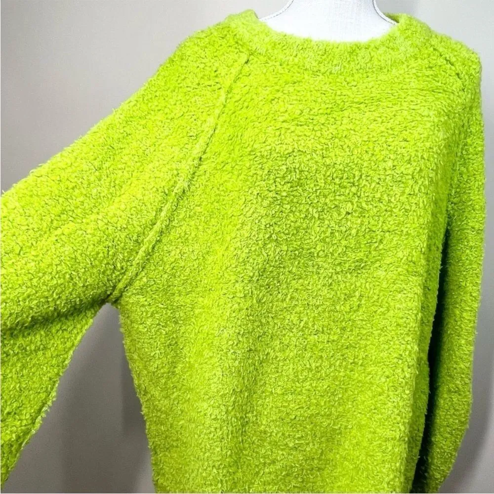 NWOT Free People Teddy Sweater Tunic Green xs - Image 8
