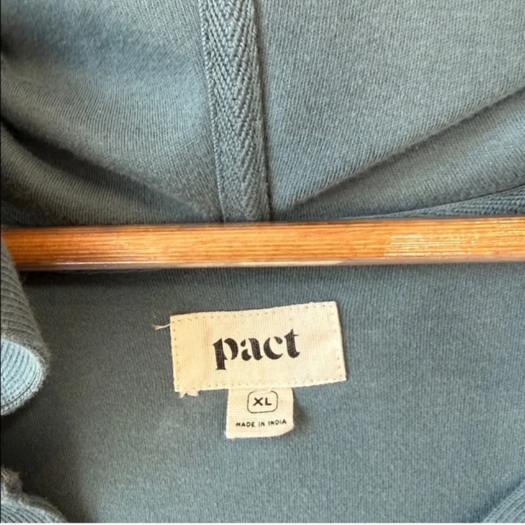 PACT Organic Cotton Airplane Hooded Tank Midi Dress - Image 5