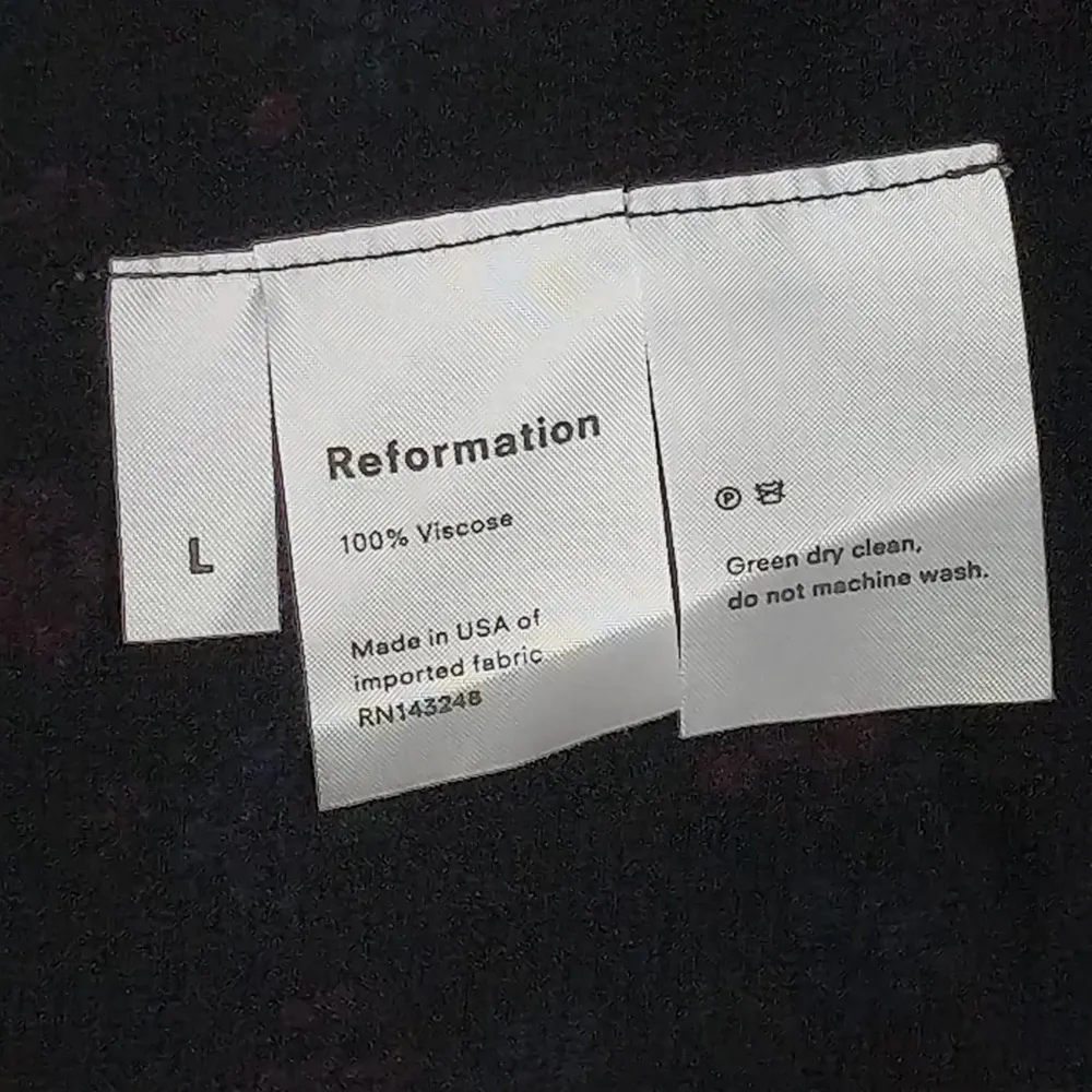 Reformation  Eveleigh Wrap Minidress - Size L - NWT - Image 8