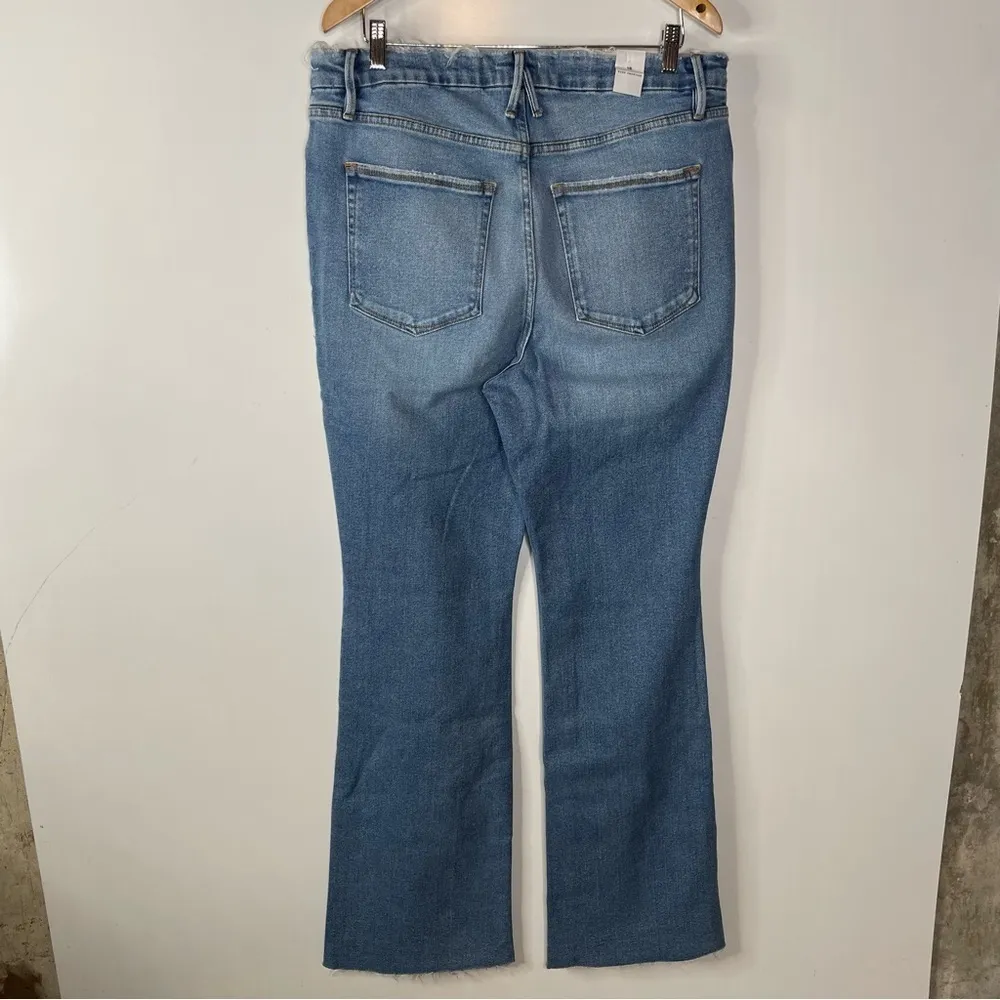 Good American Good Classic Boot Cut Jeans Size 15 - Image 5