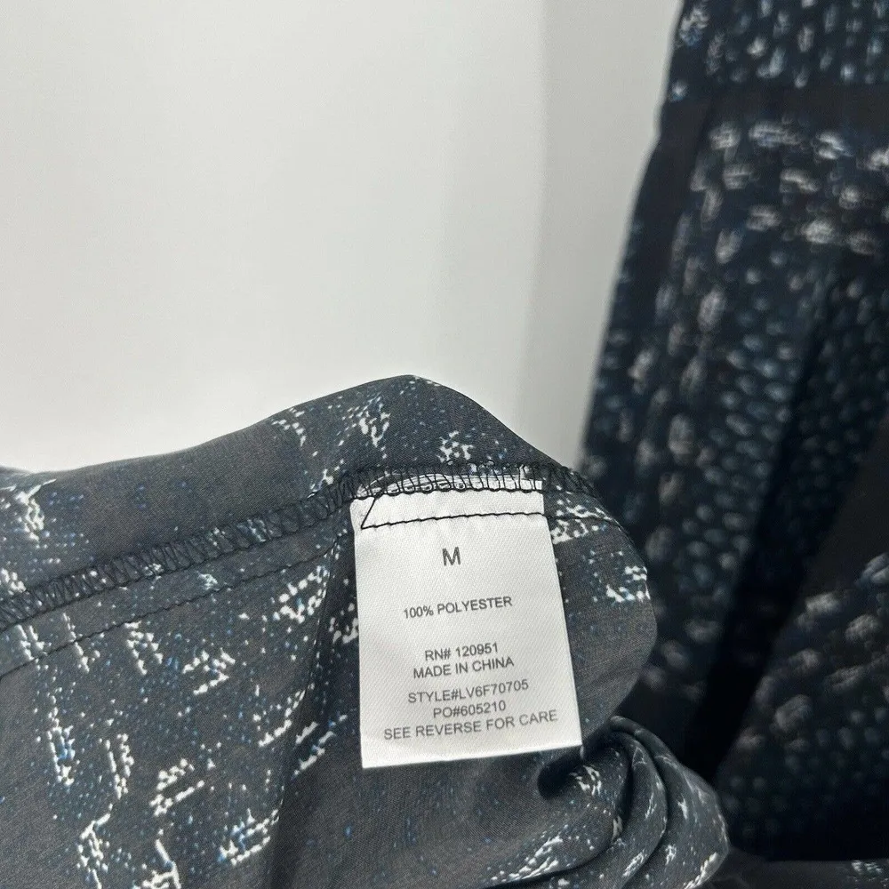 NEW Olive + Oak Asymmetric Hem Dress Black White Sleeveless A Line Size M - Image 8