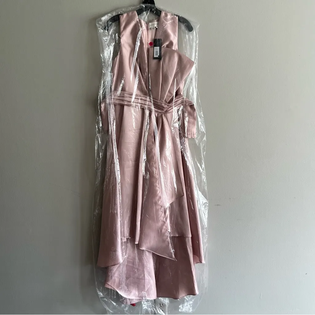 Sachin + Babi Jenna Gown Size 8 in Silver Peony Women’s High Low Dress - Image 6