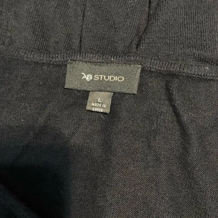 AB Studio  Black Pearl-Embellished Blouse - Image 2