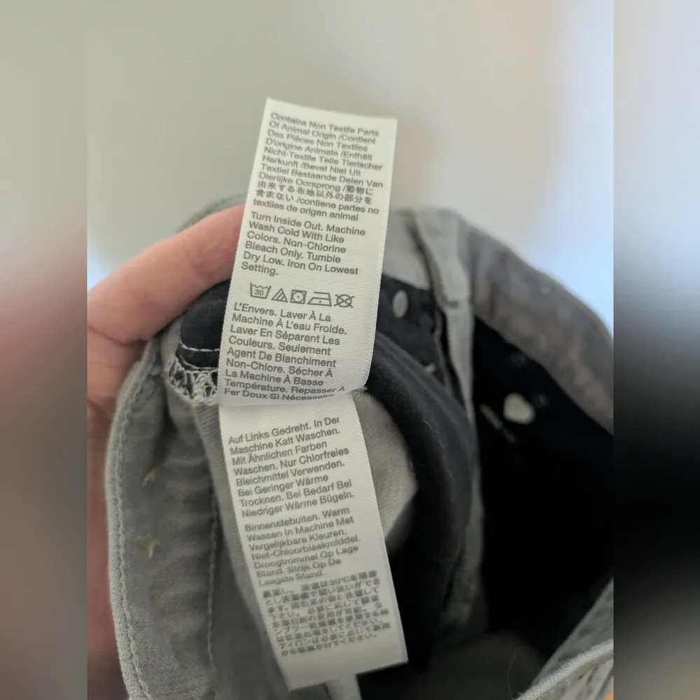 Madewell Slim Demi Boot Jeans Gray 23 - Image 9