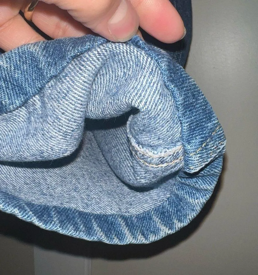 Vintage 80s Lee MR High Waist Denim Mom Jeans Tapered Leg Size 14 waist 30 inch - Image 9