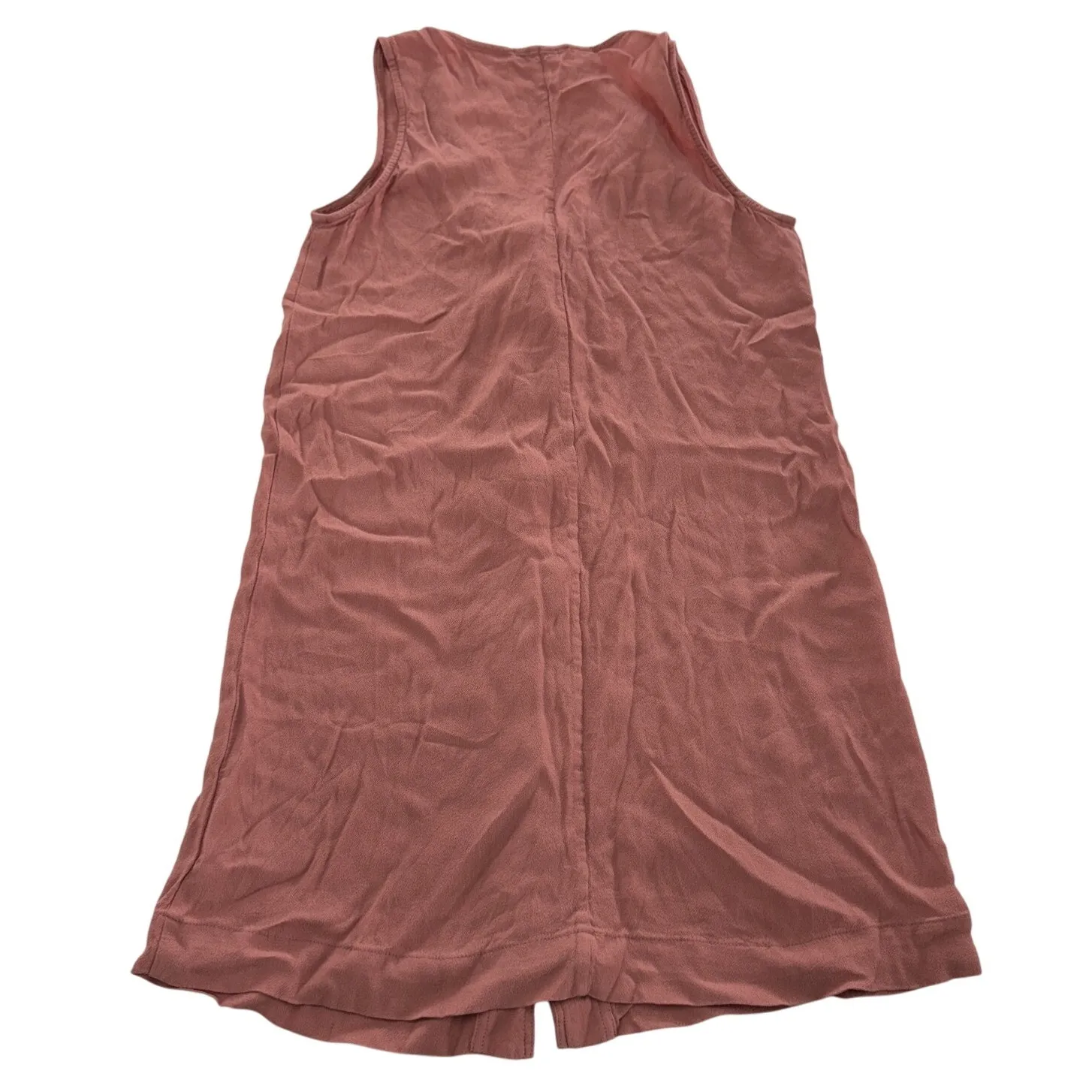 Madewell Dress Womens X Small‎ Pink Button Front Sleeveless Tank Mini - Image 3