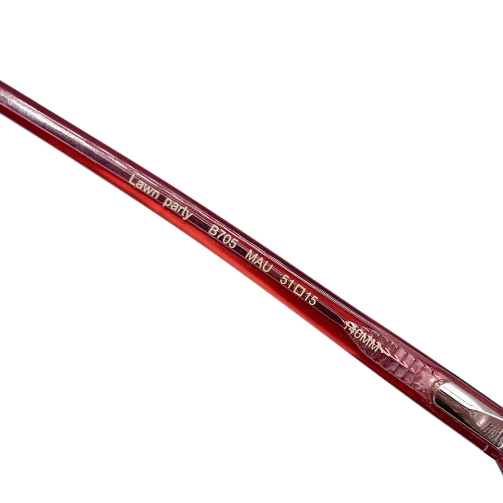 TED BAKER Lawn Party Eyeglasses Berry Pink | 51-15-140 - Image 6