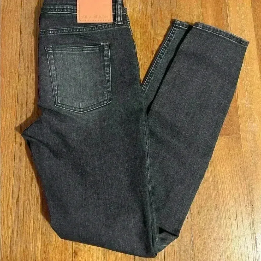 NWT Acne Studios The Climb Superstretch Jeans in Grey 28 x 32 - Image 3
