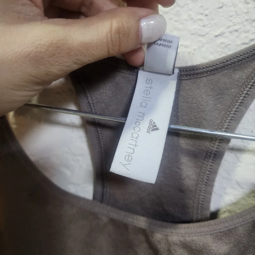 Adidas Stella McCartney Purple Brown Ombre Seamless Tank - Image 3