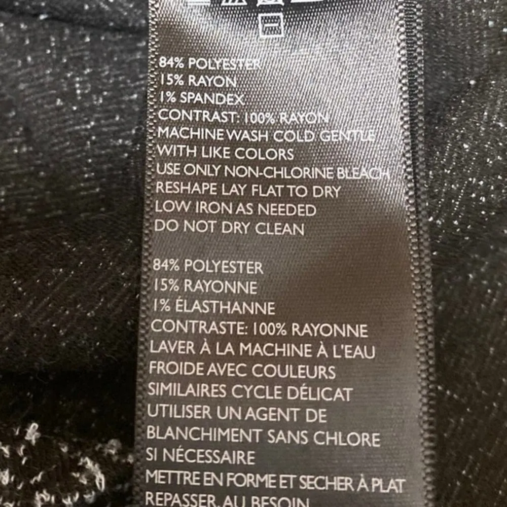 Silence + Noise Black Blue Sleeveless Racerback Mini Tank Bodycon Dress Size S - Image 4