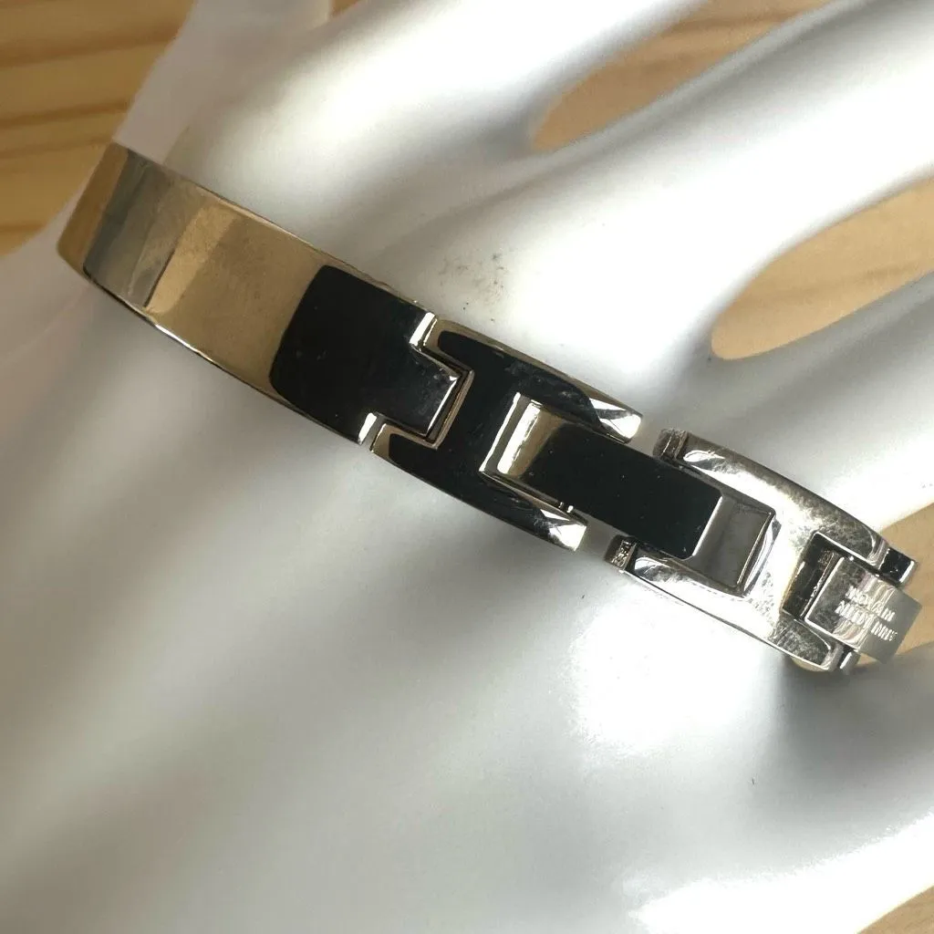 Anne Klein New York Silver-Tone Bracelet with Faux Pearls – Modern Classic Elega - Image 4