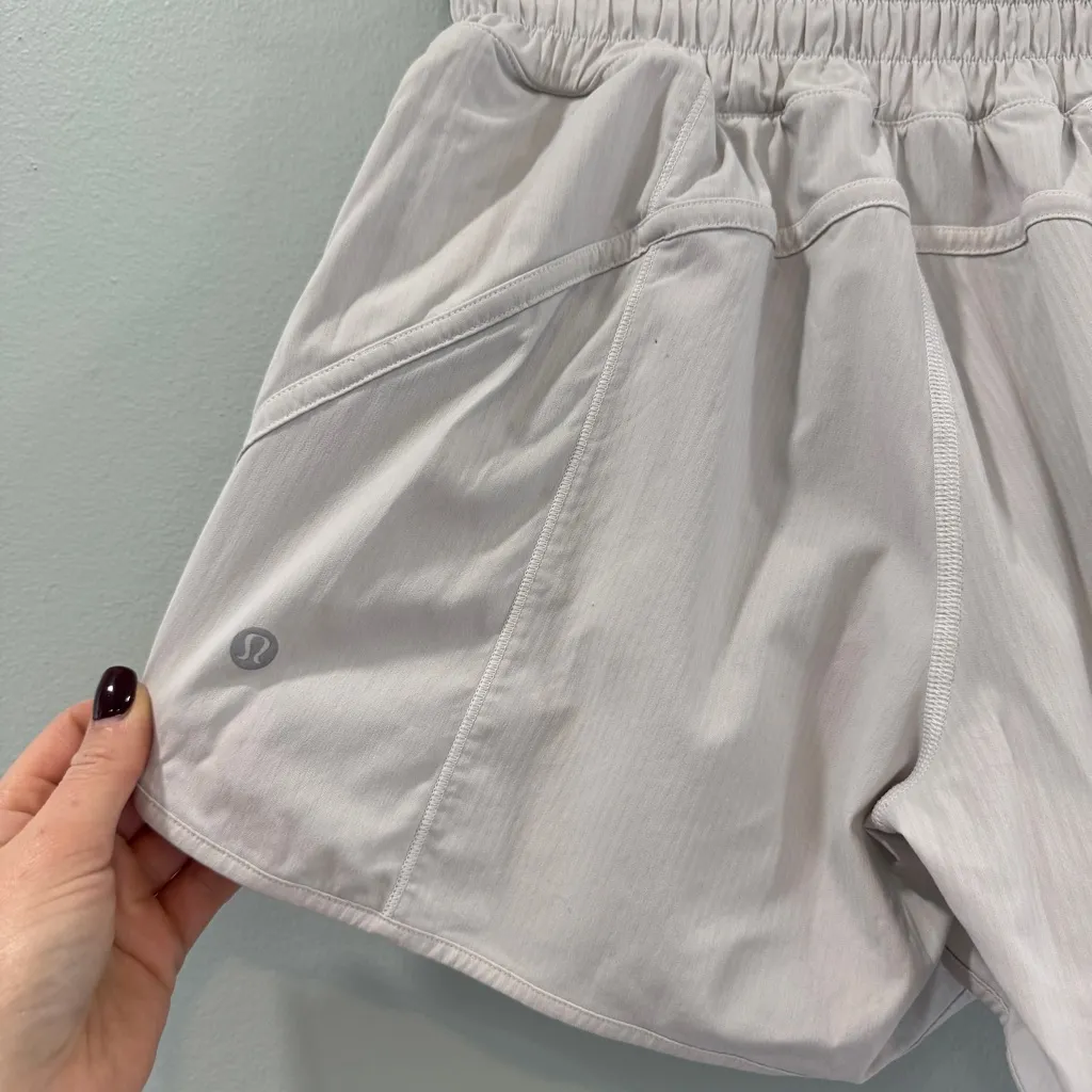 Lululemon Track That Short White 4 - Image 4