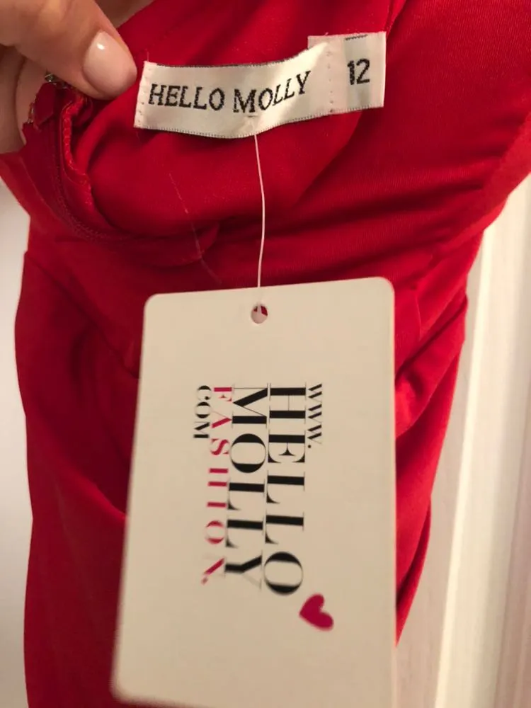 Red Formal Dress - Image 2