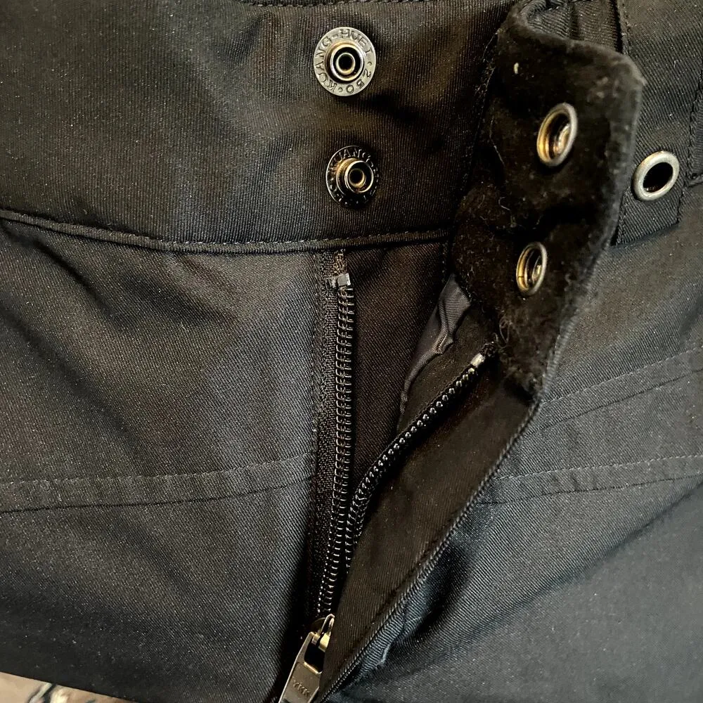 Obermeyer Malta Ski Pants Thermore Insulated Adjustable Waist Regular Black 6 - Image 3