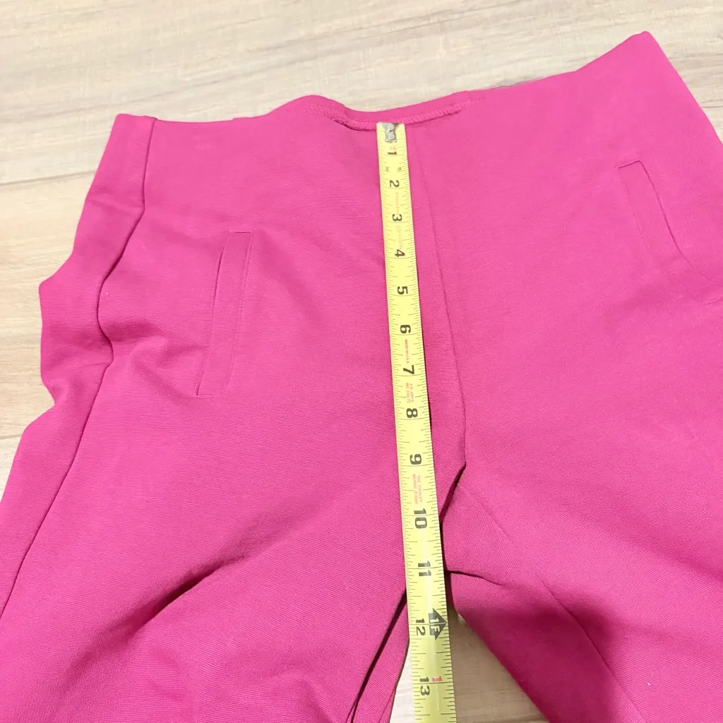Chico’s Pull On Ponte Knit Dress Pants Raspberry Pink Size 0‎ - Image 6