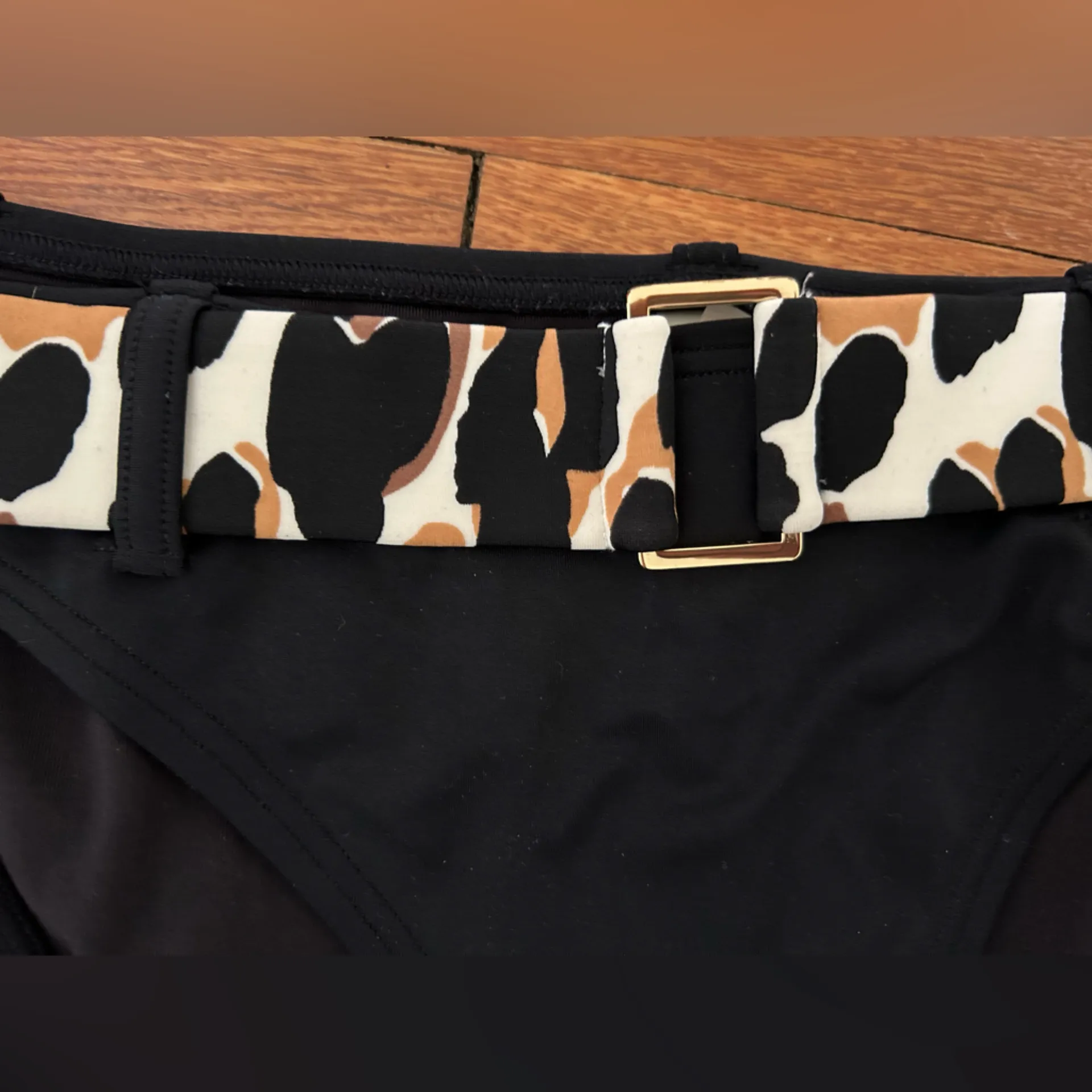 Victoria’s Secret Leopard Belted Bikini Bottom - Image 3