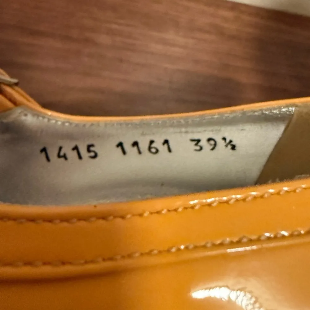 pointed pumps mustard  yellow pumps size 39.5 - Image 9