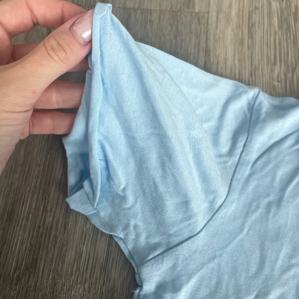 PLT BABY BLUE CROP TOP SHORT SLEEVE US2 - Image 4