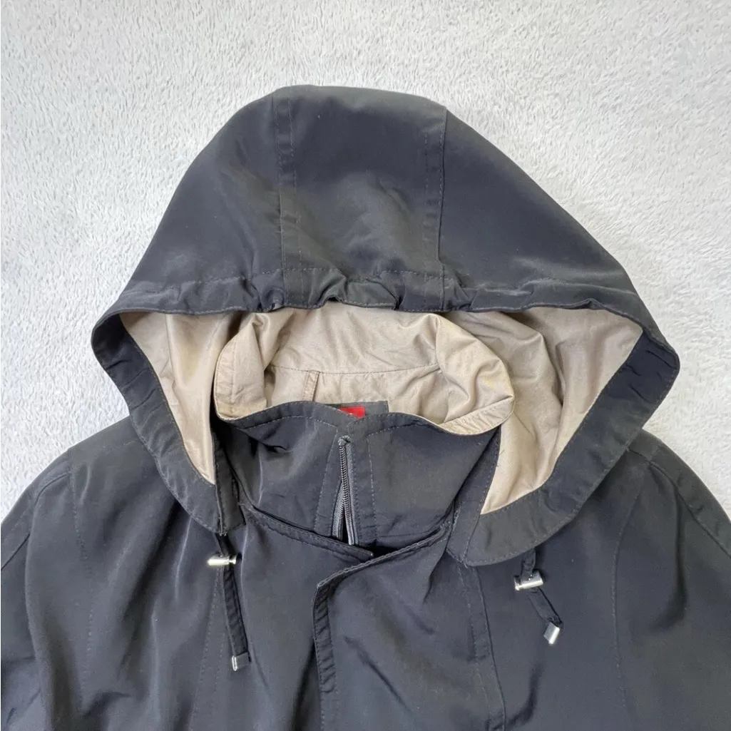 Gallery Black and‎ Tan Blazer with Layered Design - Image 12