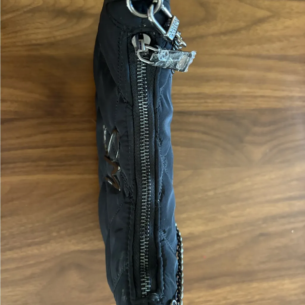 Steve Madden Black Quilted Shoulder Bag - Image 6