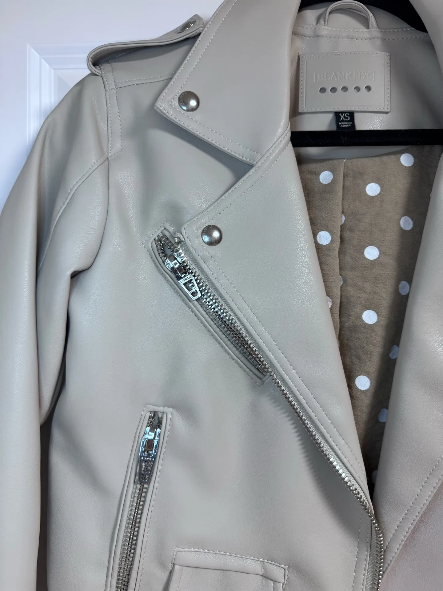 BLANK NYC  Vegan Leather Jacket - Image 3