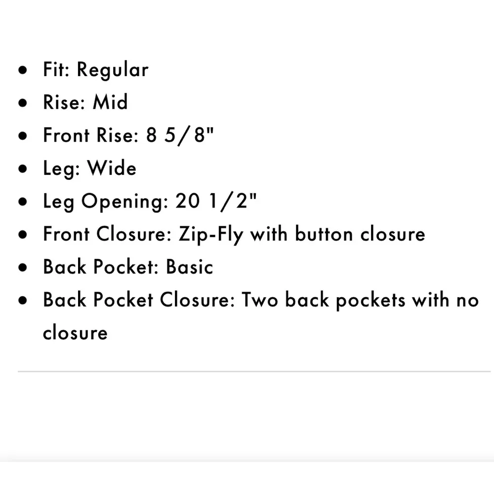 Retro Mae Wide Leg Trouser Jean - Image 7