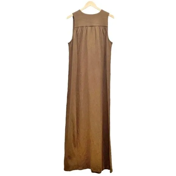 NWT Richer Poorer Vacation Dress Morning Roast Tan Cloudweave Cotton Size XL NEW Brown - Image 5