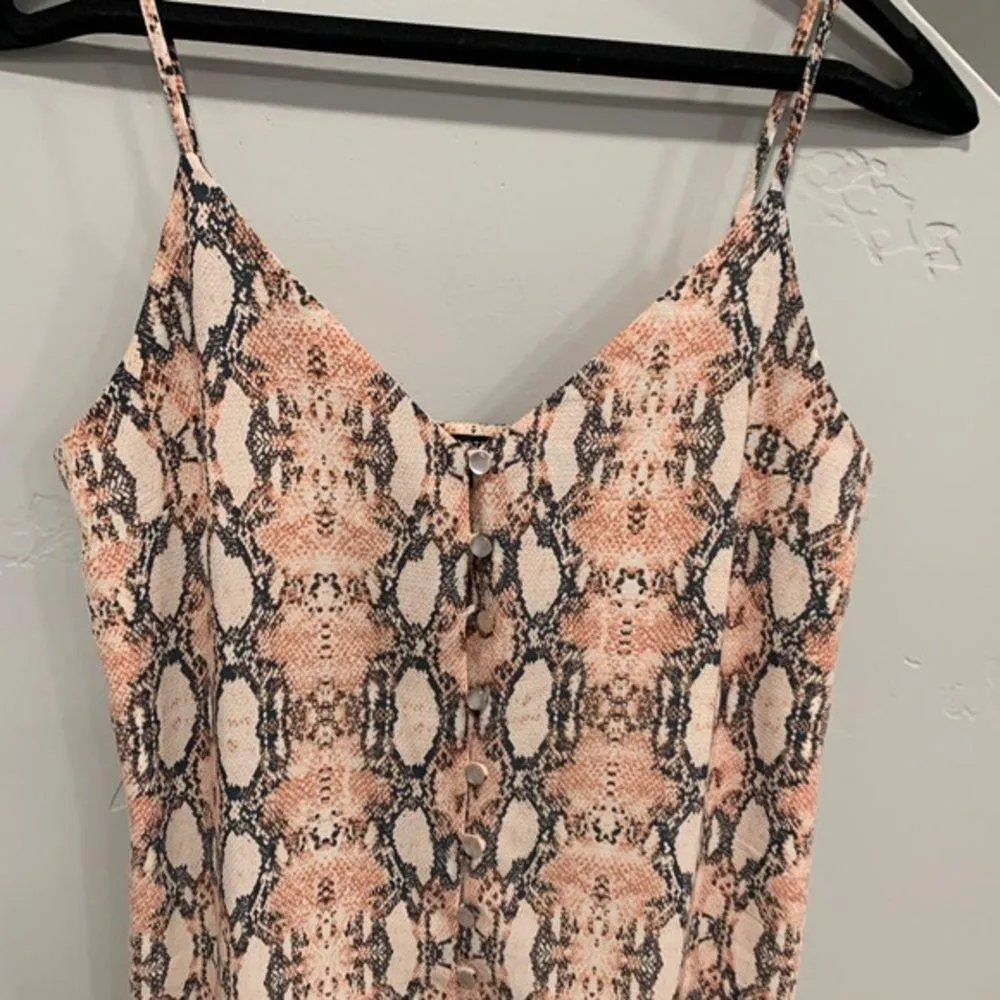 One Clothing Snake Print Dress - Image 2