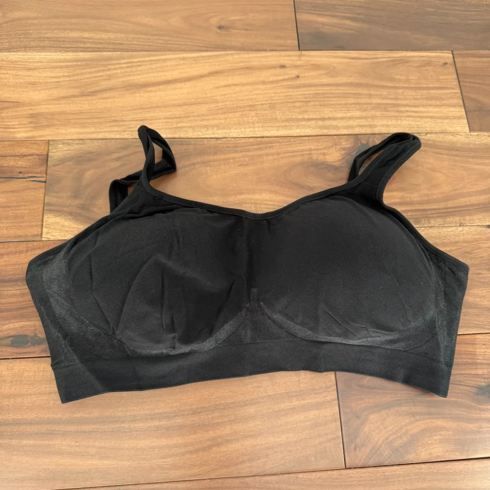 Shapermint Truekind Daily Comfort Wirefree Shaper Bra Women 3XL Black Smooth Fit Size undefined - Image 2