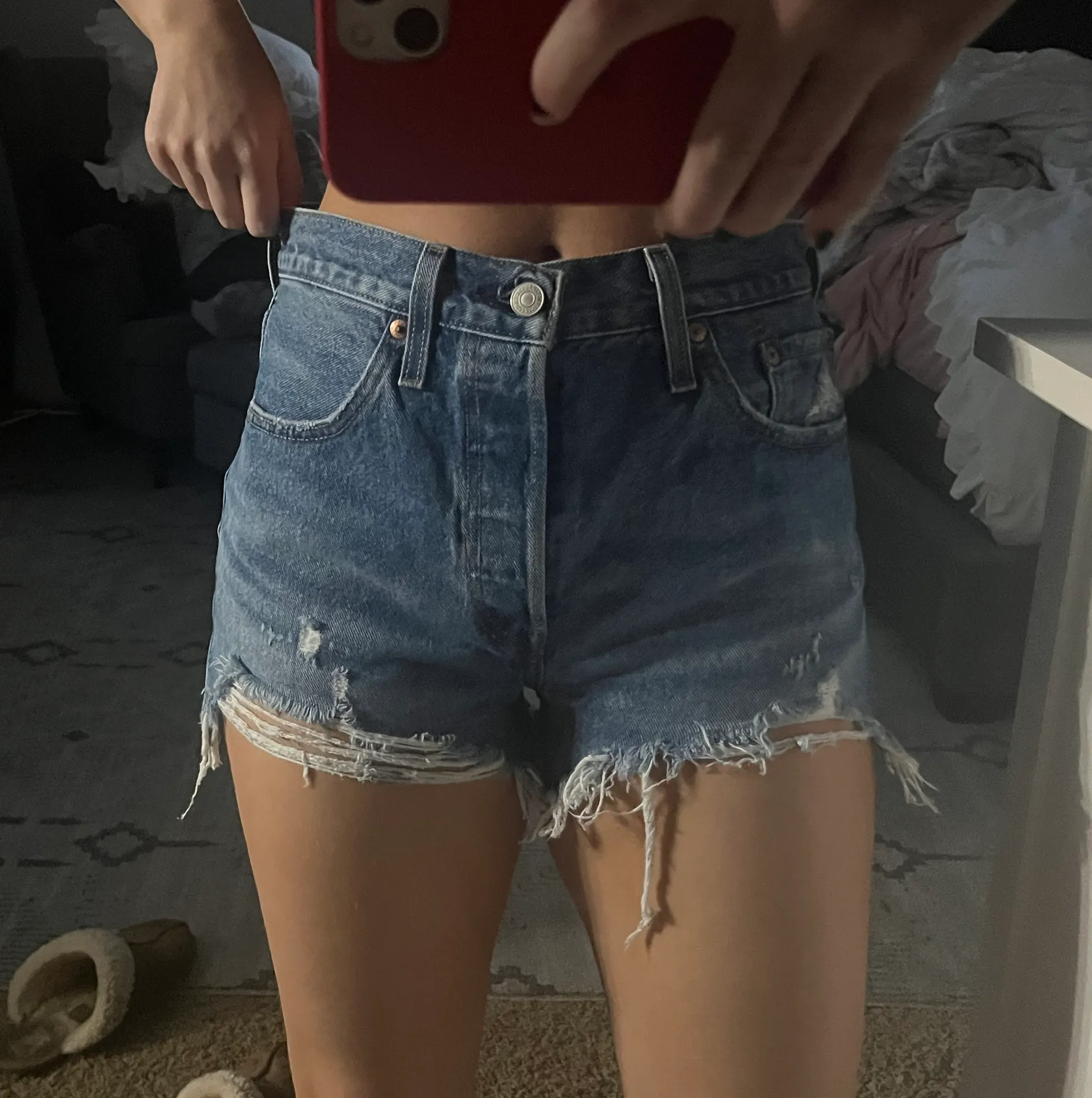 Levi’s 501 Denim Shorts - Image 4