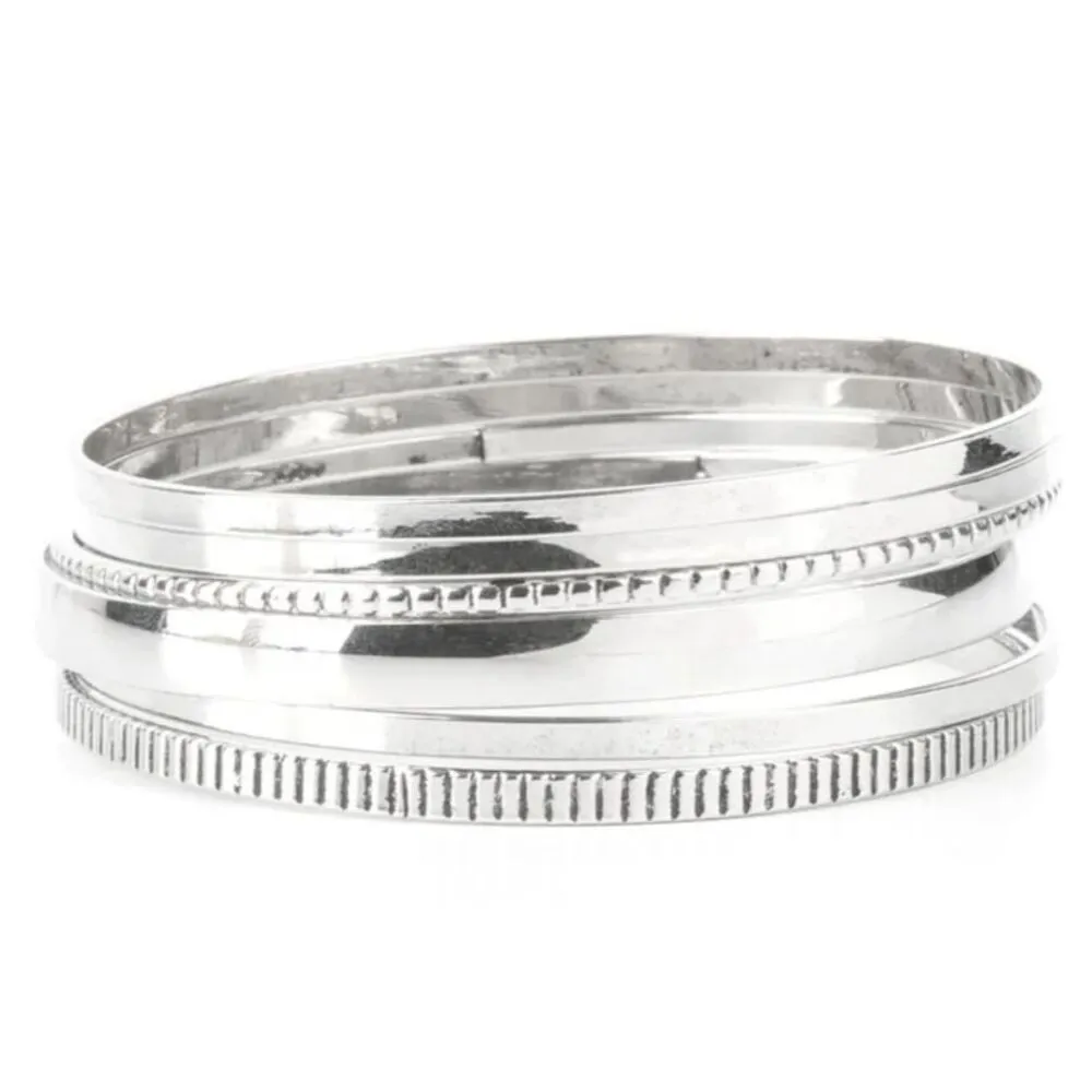 Gliding Gleam Silver Bracelet (163) - Image 2