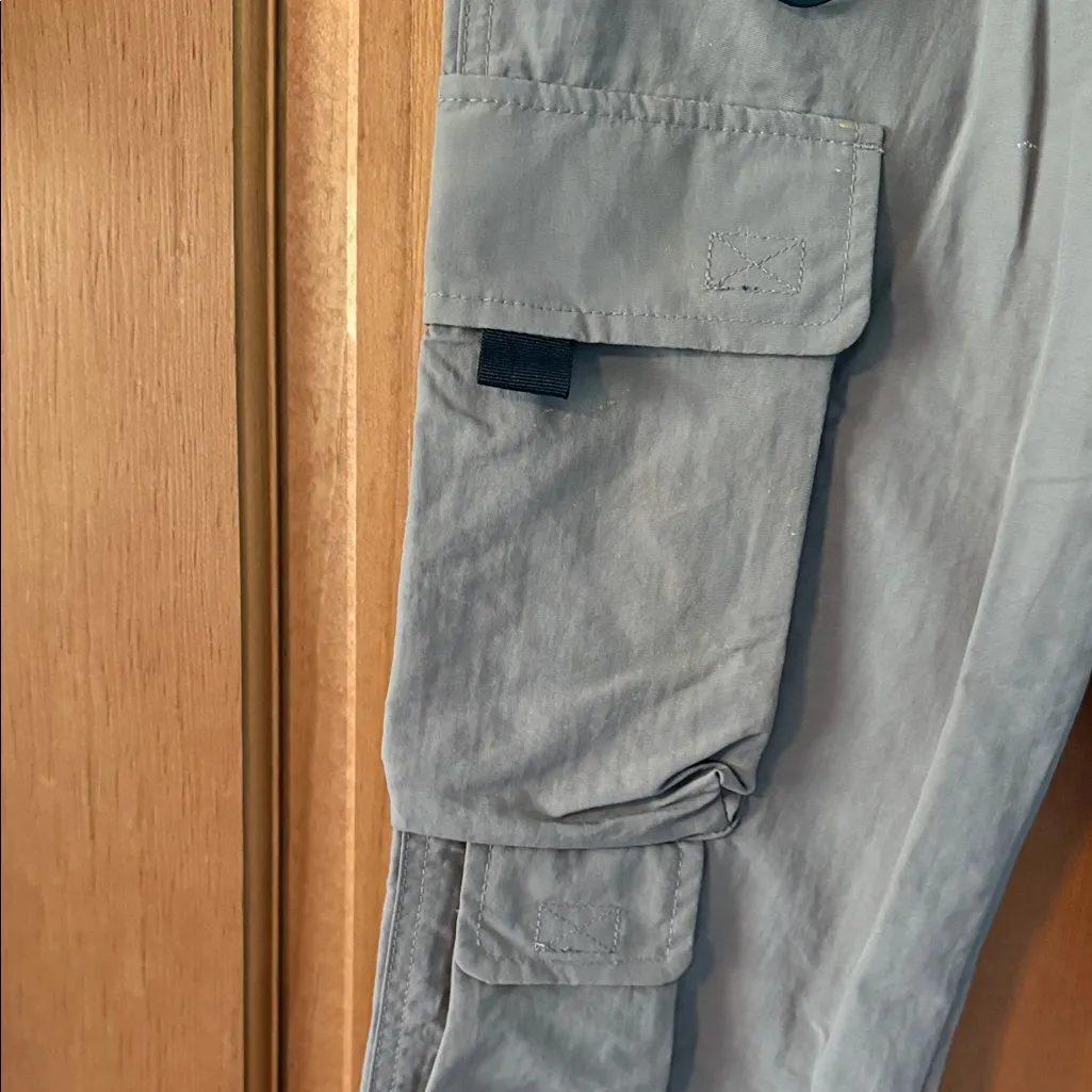 Urban Outfitters One Size Adjustable Waist Unisex Brown Cargo Pants fit XS-M NEW - Image 3