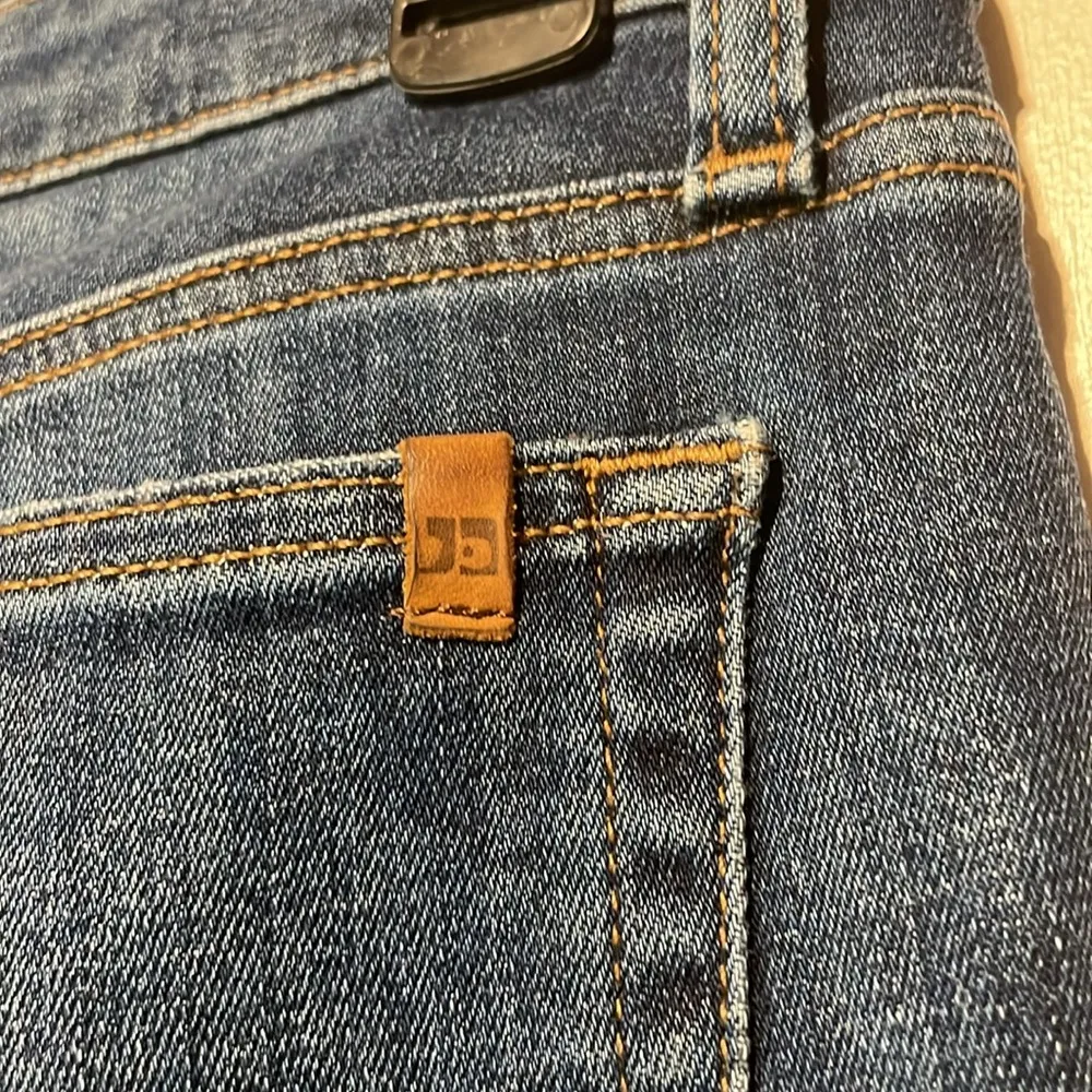 Joe's Jeans- “Joyce” Skinny Ankle Distressed Raw Hem Dark Wash Jeans- Size 27 - Image 8