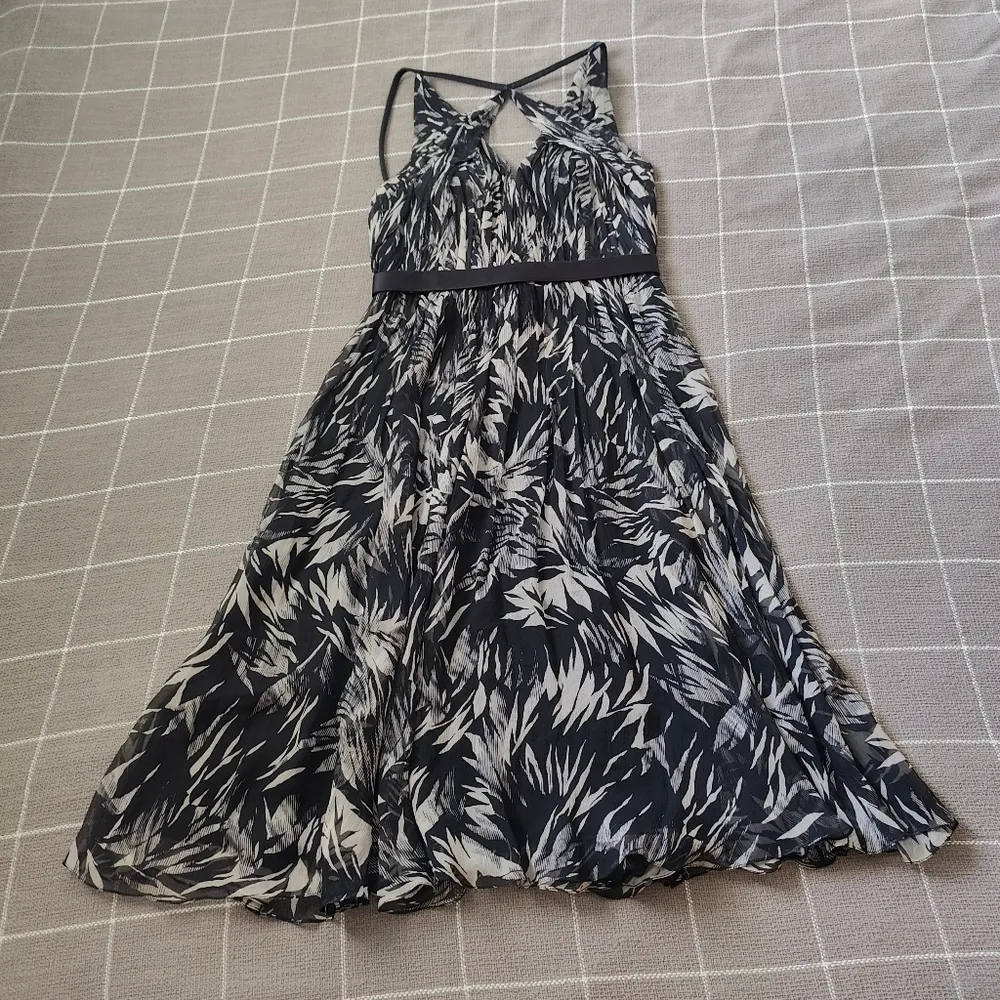 Jason Wu Botanical Crinkled Silk Dress - Image 3