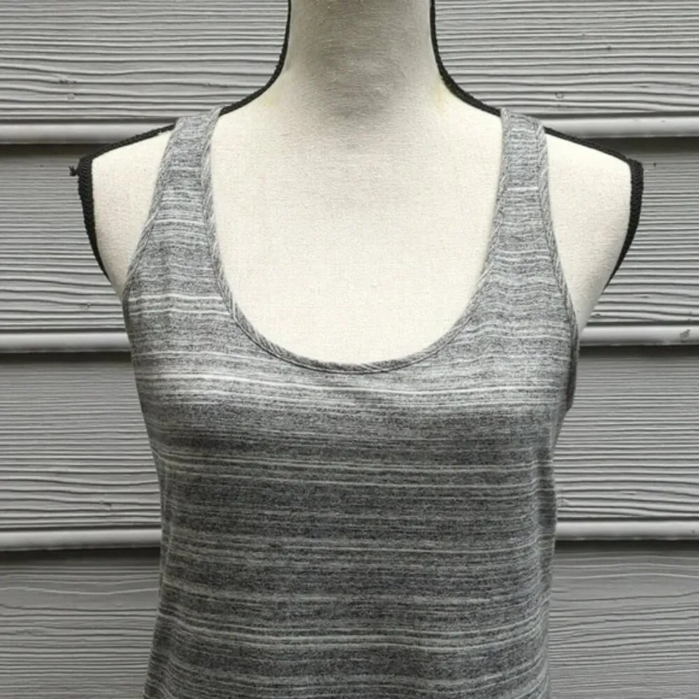 Loft Striped Racerback Maxi Dress with Side Slit - Image 3