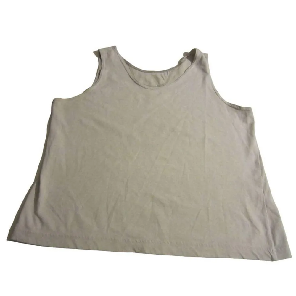 Patagonia Light Green Crop Tank Top Size M - Image 2