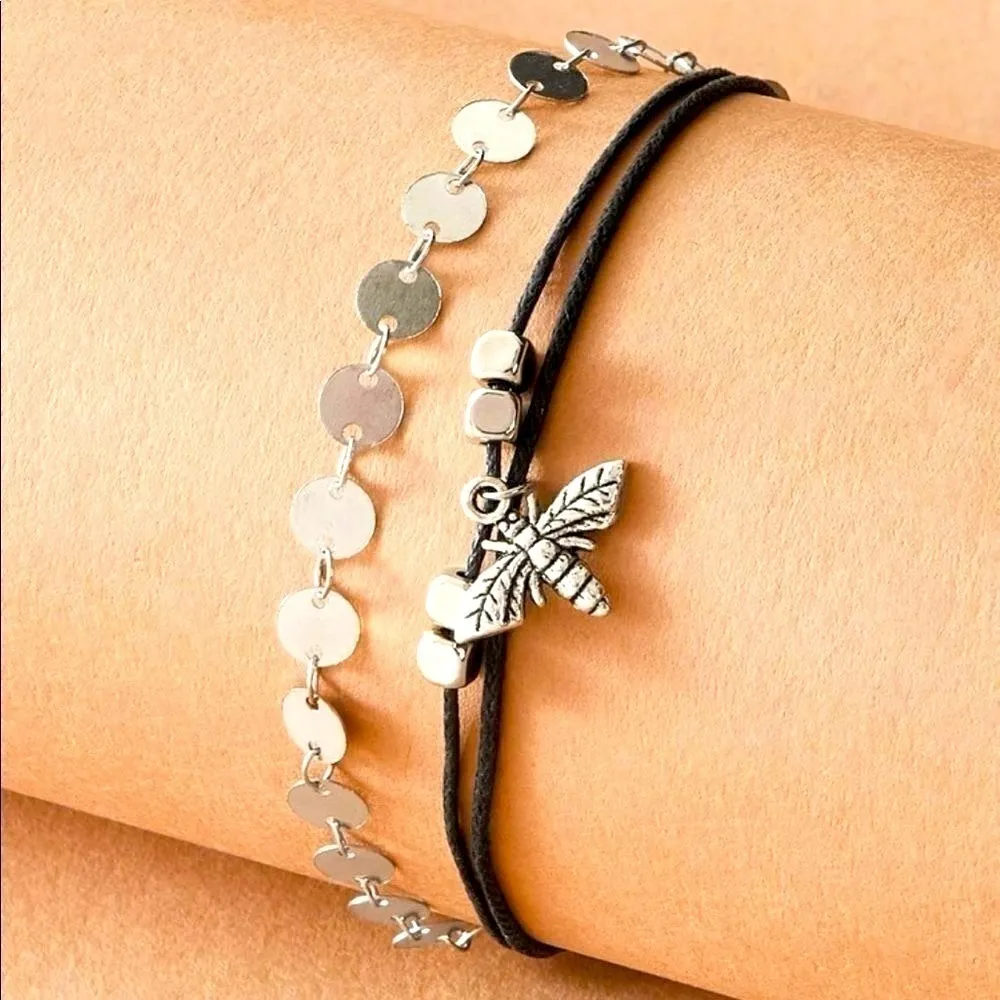 Bee 🐝 charm anklet 💫​​ - Image 2