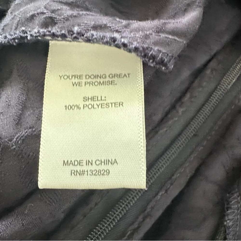 LPA Revolve Navy Blue Leopard Print Embellished Wrap Skirt Size XS - Image 4