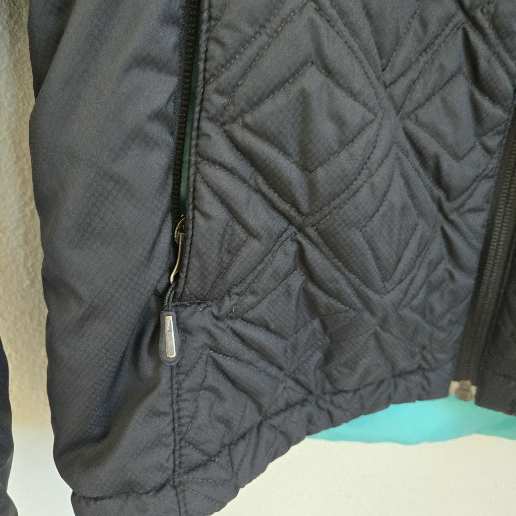 REI Black Quilted Primaloft packable women’s black jacket size XS - Image 8