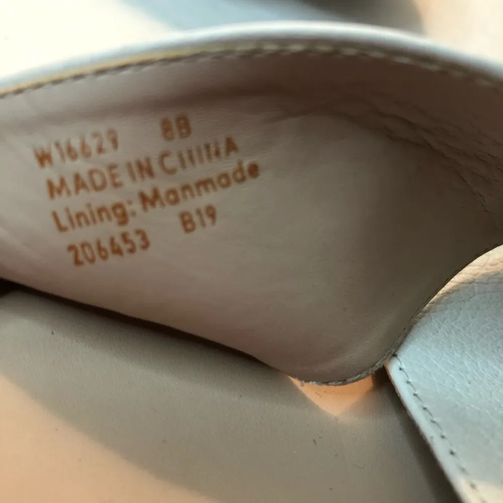 Cole Haan Slides Zero Grand Slide Sandals in Optic White Leather Sz 8B GUC - Image 14