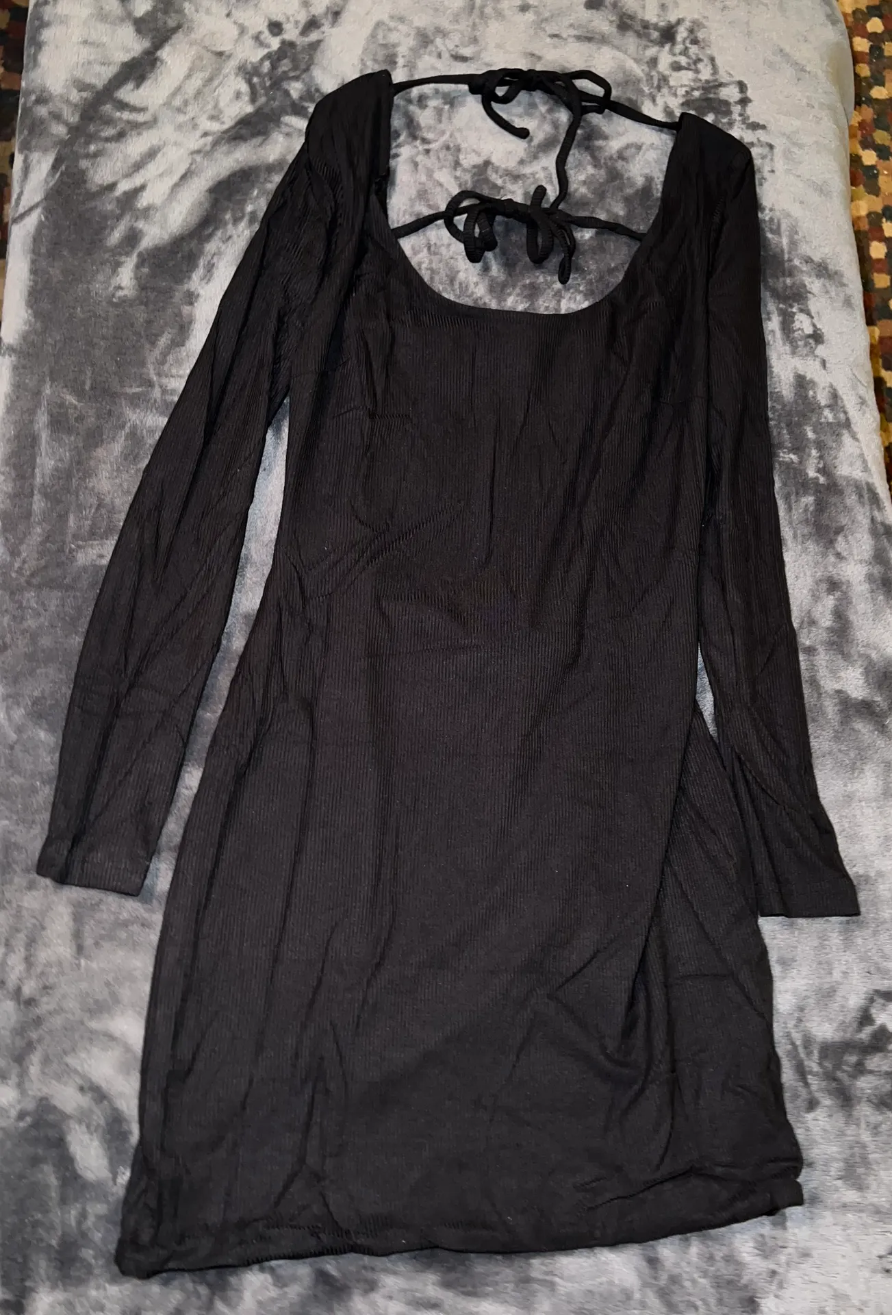 Eleanor Mini Dress in Black - Image 14