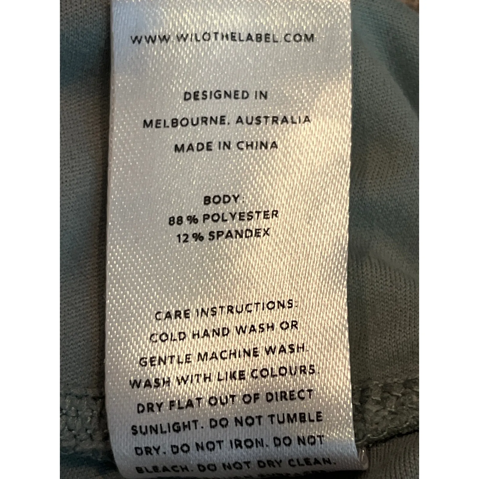 Wilo Sage Green Pull On Flare Yoga Pants - Image 4