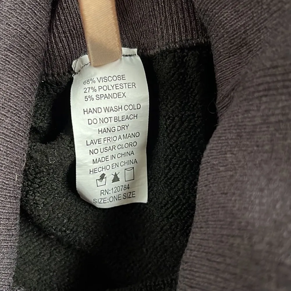 Yelete leg wear.  Very High waisted leggings.  One size.  Grey. - Image 5