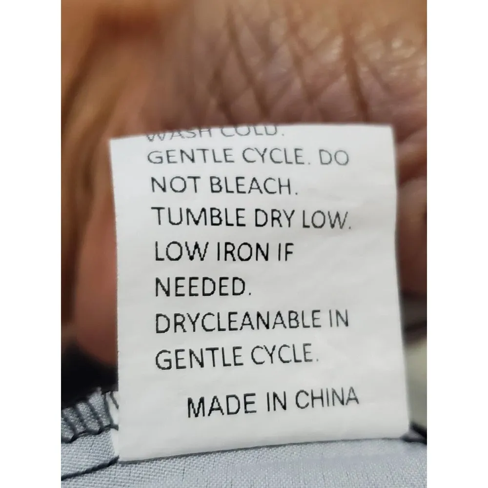 SHEIN Curve Women's Multicolor Polyester Round Neck Short Sleeve Knee Length 2XL Size XXL - Image 10