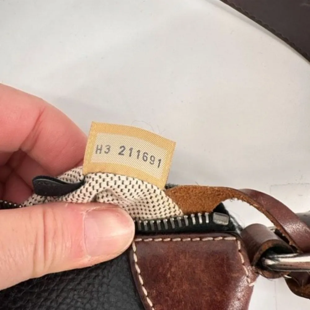 Dooney & Bourke‎ All Weather Leather Hobo small purse handbag brown - Image 14