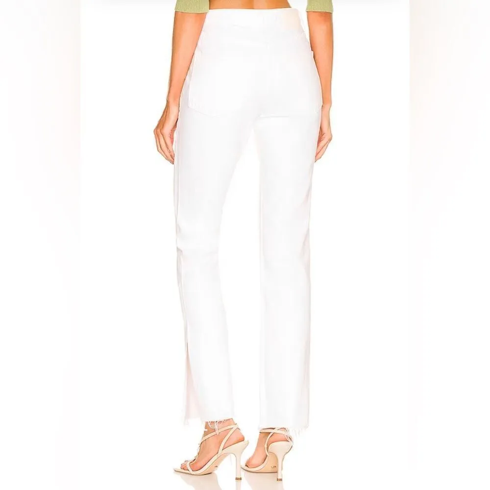 GRLFRND Denim Harlow High Rise Boot with slit - Image 3